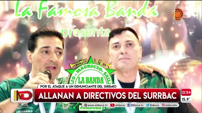Dirigentes del Surrbac fueron allanados
