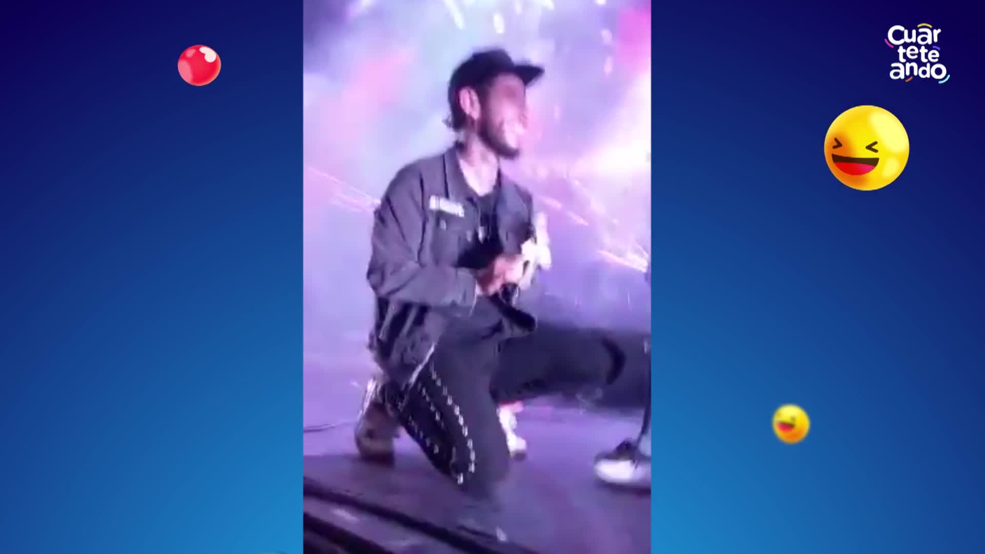 Ulises Bueno se emocionó al cantar con una fan especial