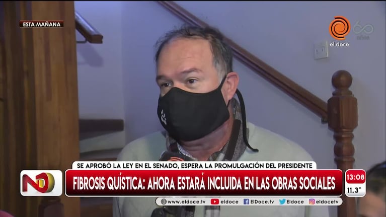 Aprobaron la ley de fibrosis quística: la alegría de Sabrina Monteverde