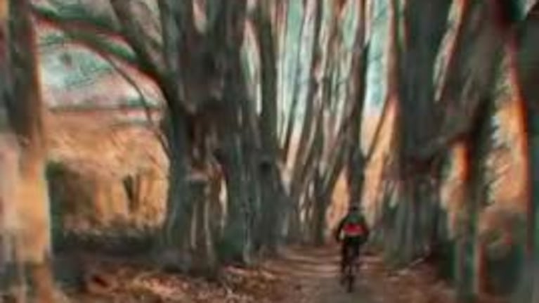 El Chino y Fede Herrera, pedaleando en la montaña