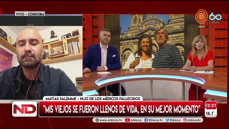 Un matrimonio de médicos murió por coronavirus: el mensaje de su hijo