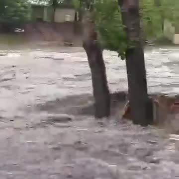 Alerta por la fuerte lluvia en el sur de Córdoba