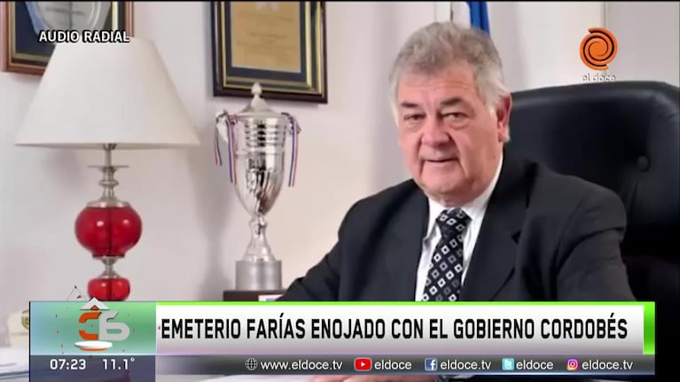 Final Boca-Tigre en Córdoba: Farías, enojado con el Gobierno por la reventa de entradas 