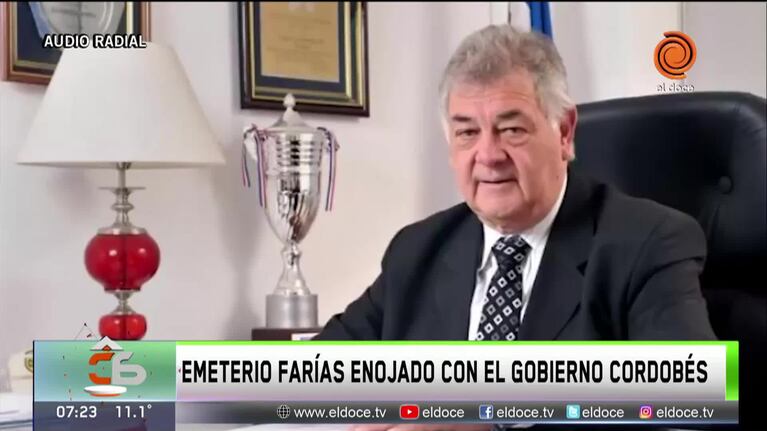 Final Boca-Tigre en Córdoba: Farías, enojado con el Gobierno por la reventa de entradas