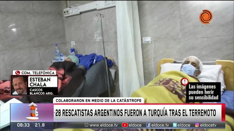 28 rescatistas argentinos fueron enviados a los terremotos de Turquía y Siria
