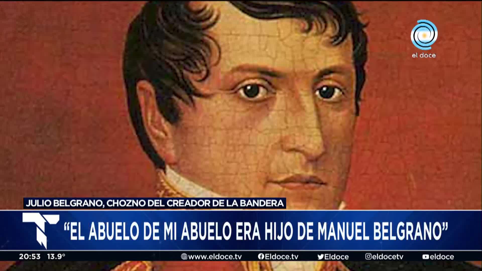 Un descendiente de Belgrano explicó por qué se creía que el prócer no tuvo hijos