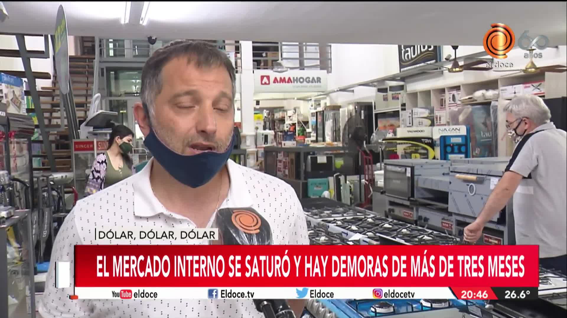 Suben las ventas de electrodomésticos, pero falta stock