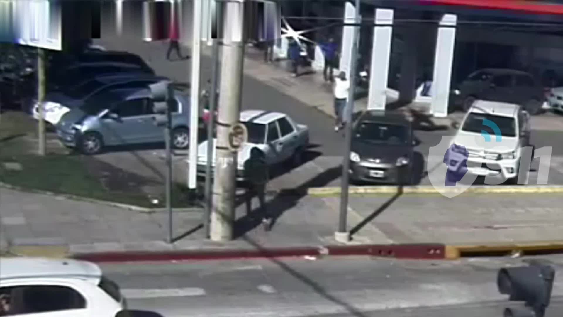 A los golpes con un limpiavidrios en Córdoba