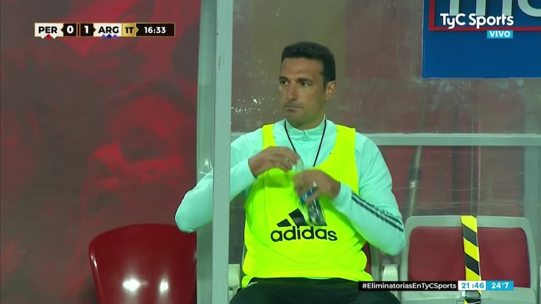 González y el 1-0 de Argentina ante Perú