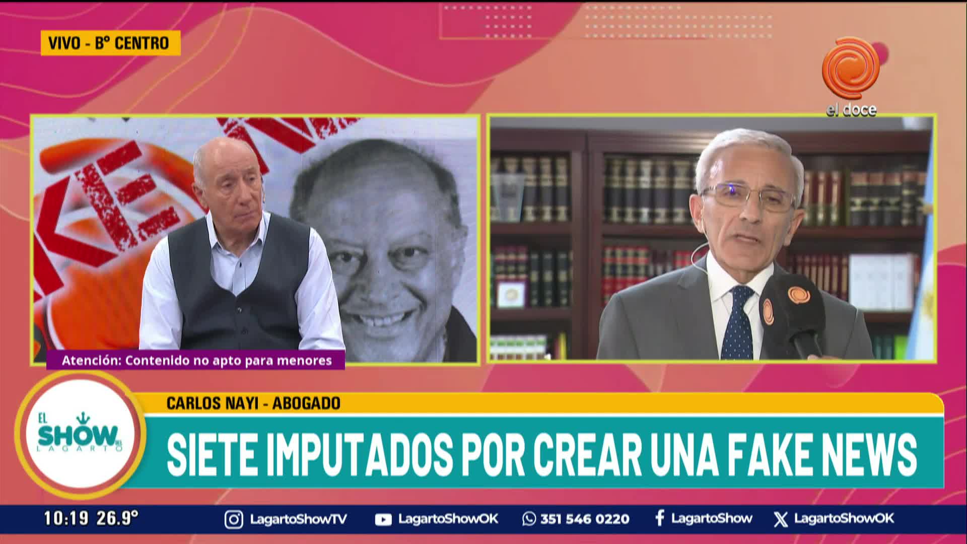 La imputación para los que crearon la noticia falsa de la Vaca Potenza