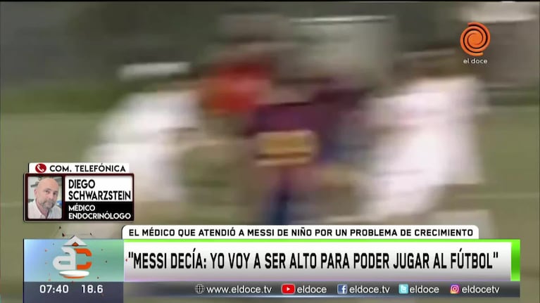 El recuerdo del médico que ayudó a Lionel Messi a crecer