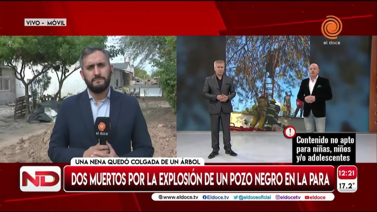 El testimonio del hombre que desagotó el pozo negro horas antes de la explosión