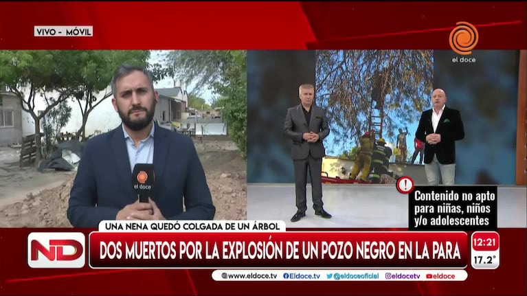 El testimonio del hombre que desagotó el pozo negro horas antes de la explosión