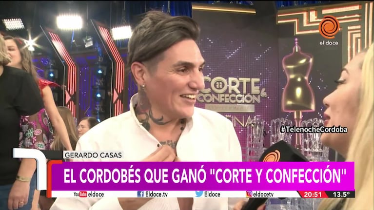 Mano a mano con el cordobés que ganó "Corte y confección"