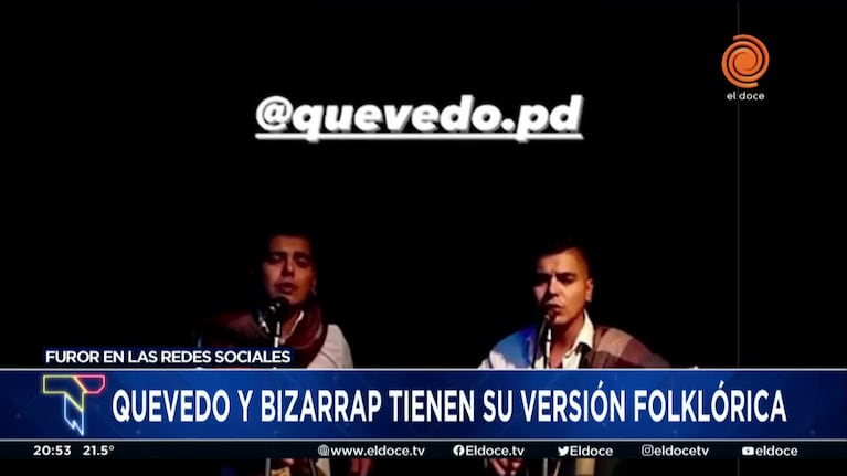 Se volvió viral después de hacer una versión folklórica de una canción de Bizarrap