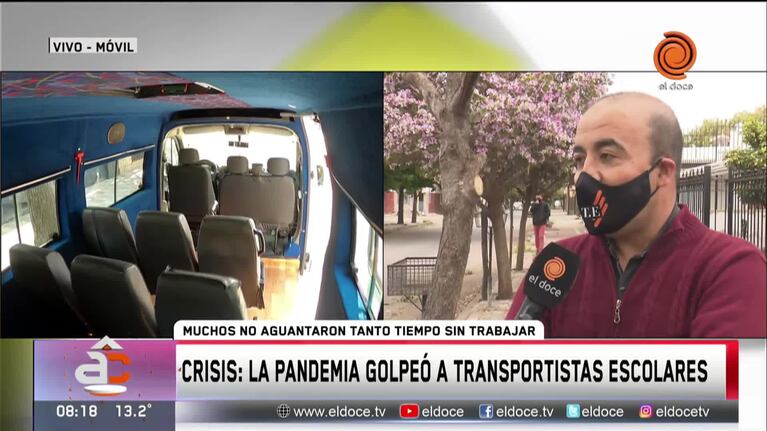 El 40 por ciento de los transportistas no pudo volver a trabajar