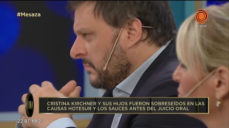 La reacción de Luis Juez tras el sobreseimiento de CFK