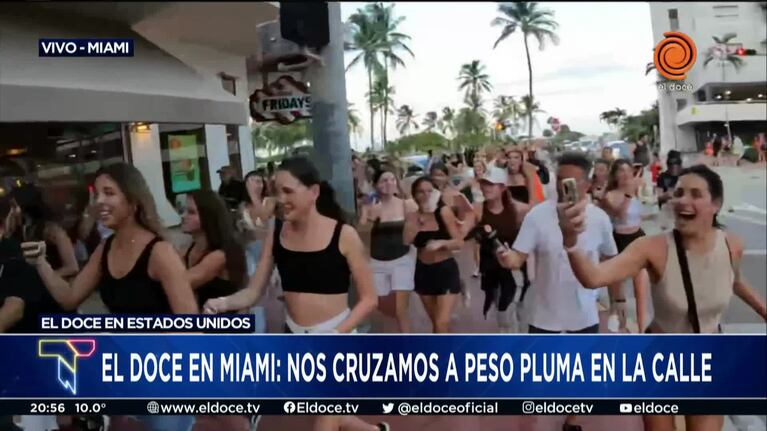 El Doce con Peso Pluma en Miami