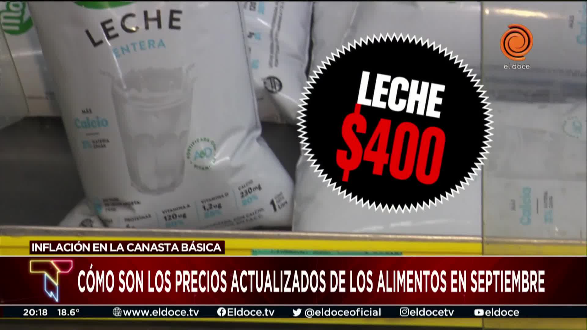 Los alimentos que más aumentaron en un mes en Córdoba