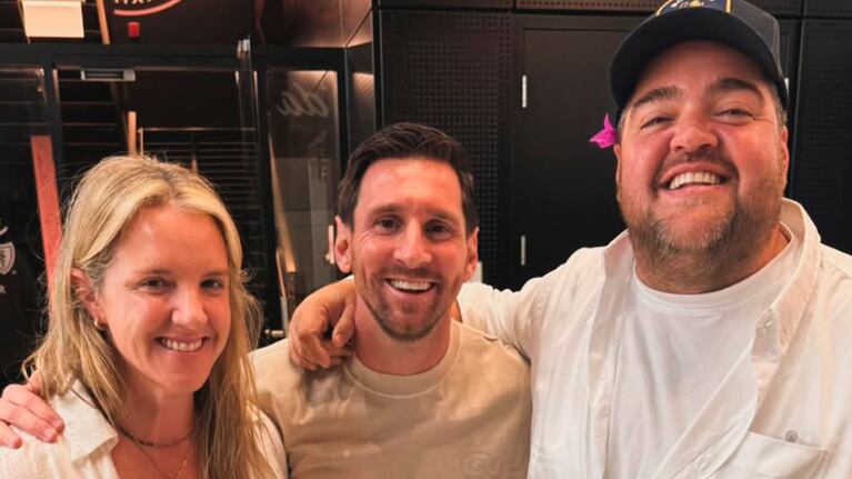 Darío Barassi conoció a Messi y De Paul en Miami : “Confieso que los olí un poco”