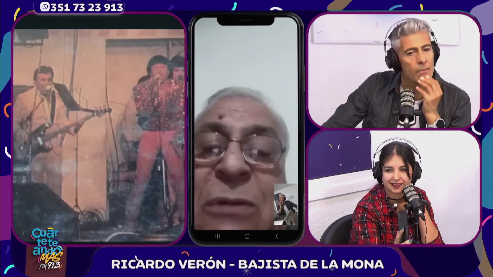 El primer baile de cuarteto que se grabó