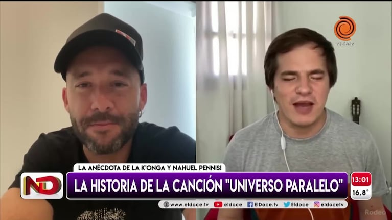 Diego y Nahuel cuentan la historia de "Universo paralelo"