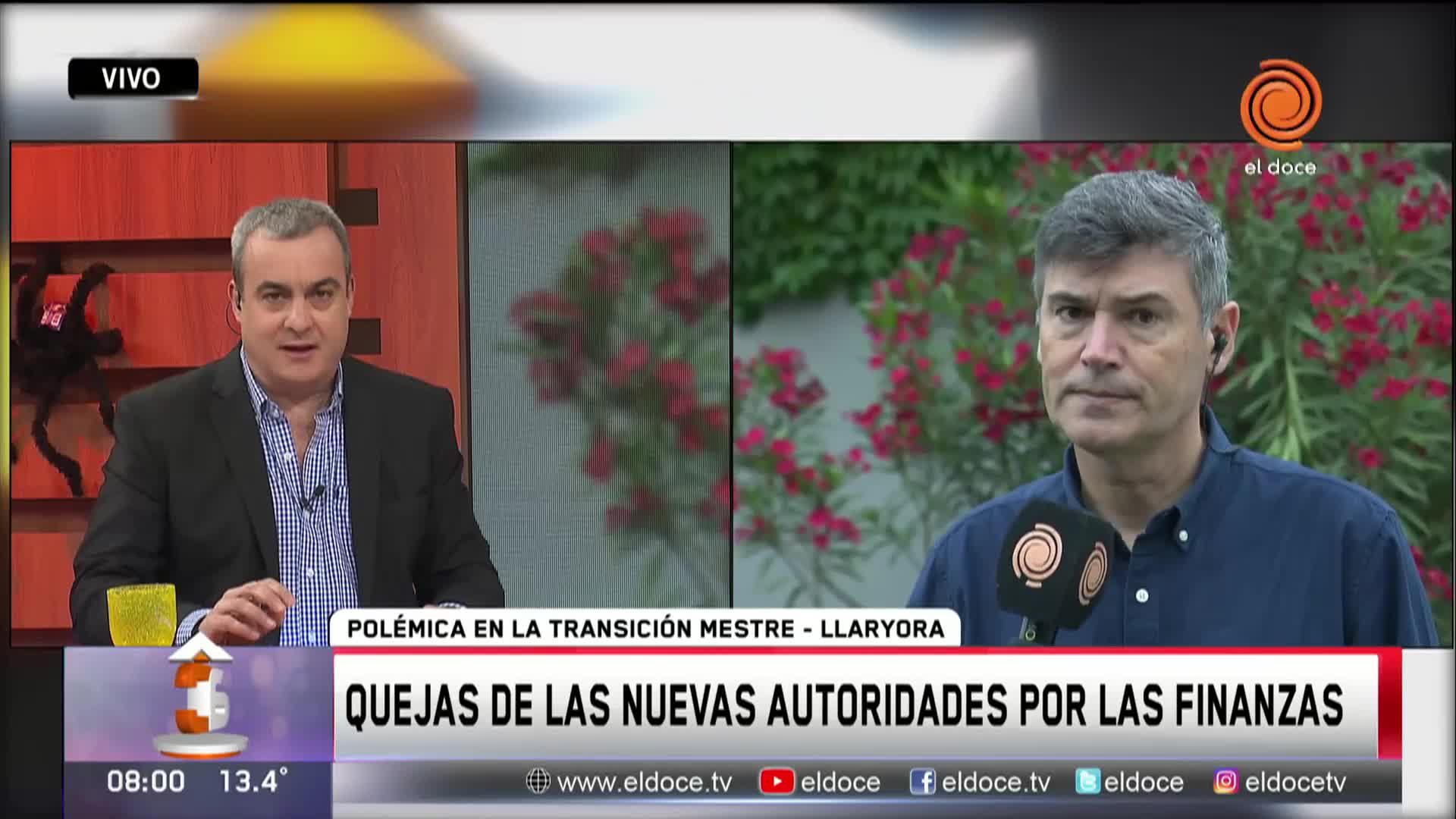 Daniel Passerini: "Los pocos servicios que funcionan, funcionan mal"