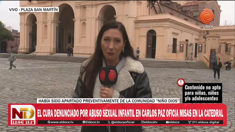 La bronca por la misa del cura denunciado de abusos en Carlos Paz