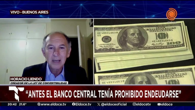 El creador de la convertibilidad pidió "buscar alternativas" antes que dolarizar