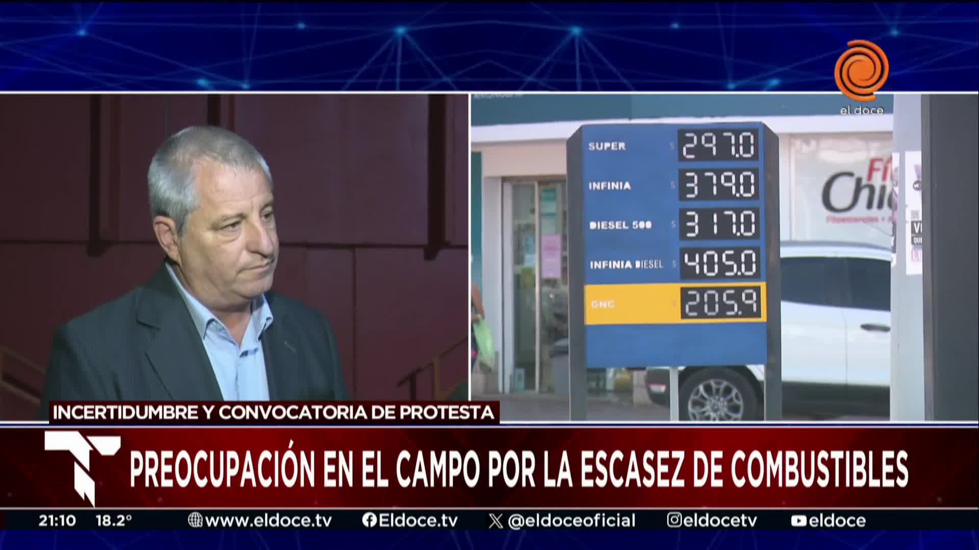 Preocupación en el campo por la escasez de combustible