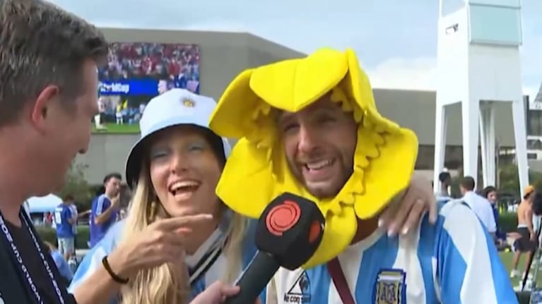 La locura de los hinchas argentinos tras la remontada ante Inglaterra en Atlanta