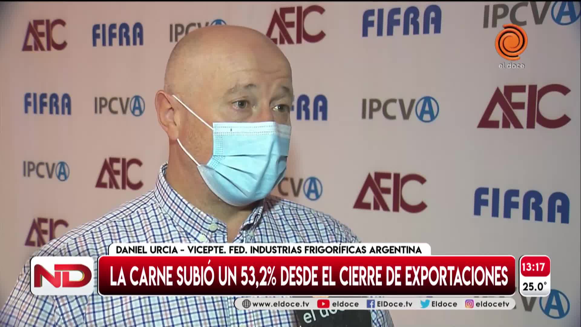 La carne subió un 53,2 por ciento desde el cierre de exportaciones