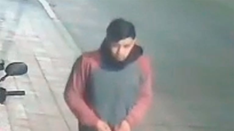 Robó y quedó escrachado por la cámara