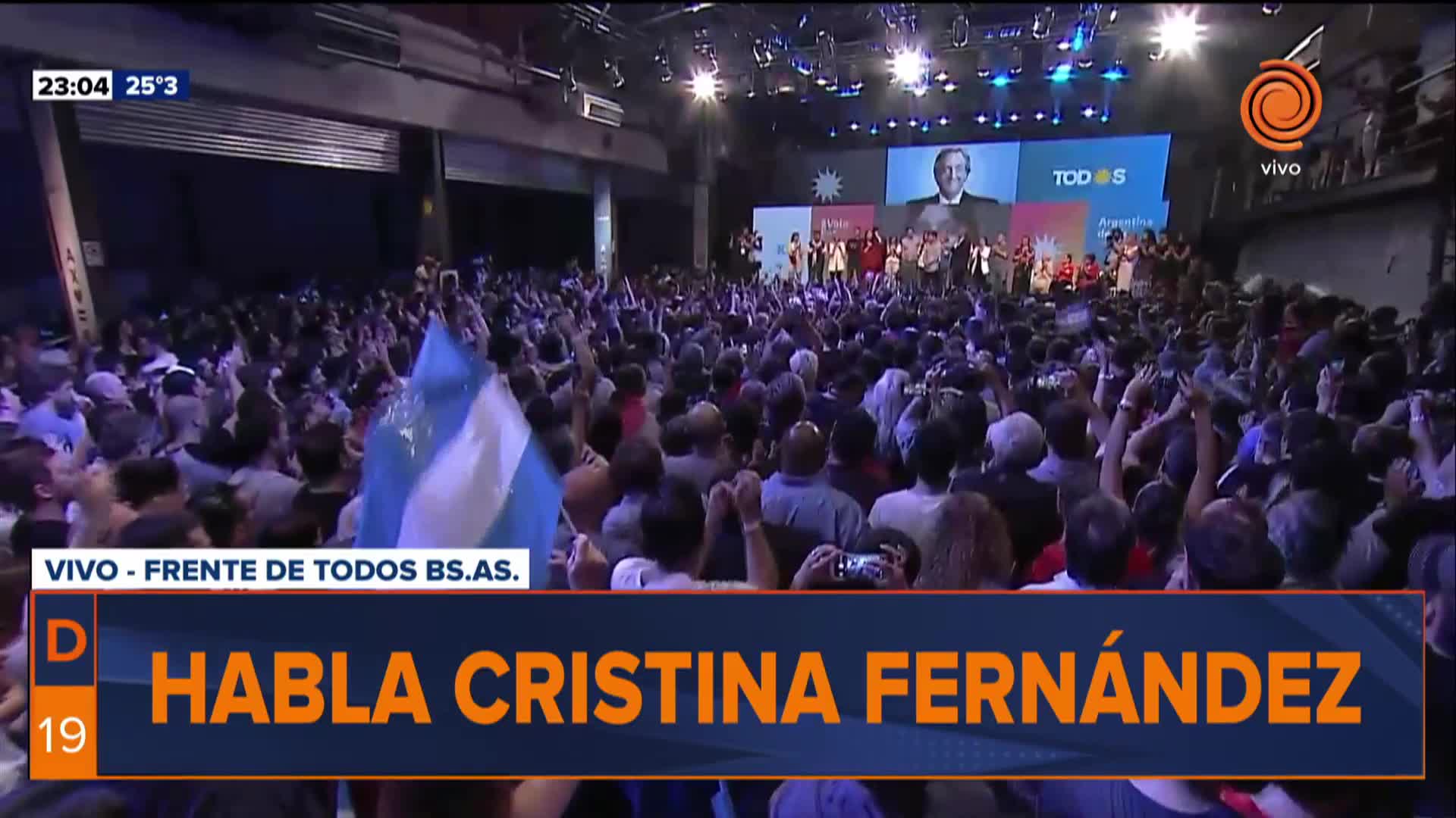 Cristina: "Hoy Alberto es el presidente de todos"