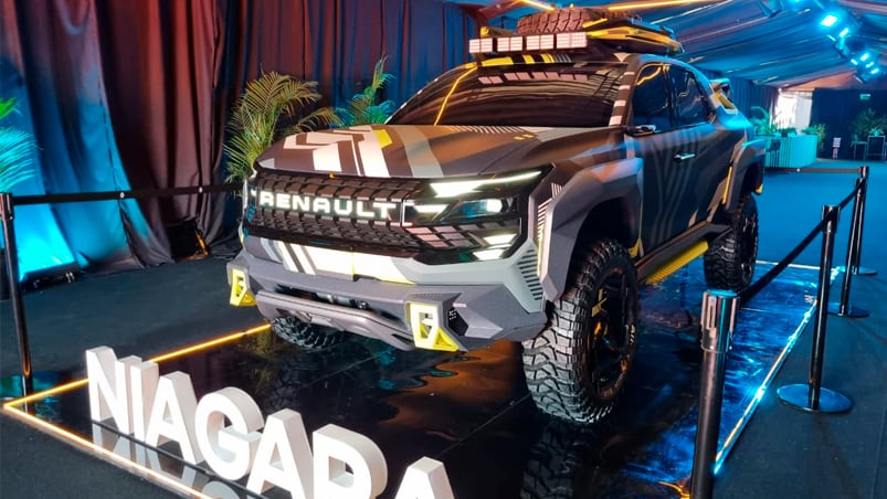 La presentación de la nueva pickup de Renault