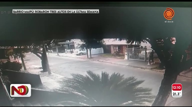 Robaron tres autos en una misma semana en barrio Maipú