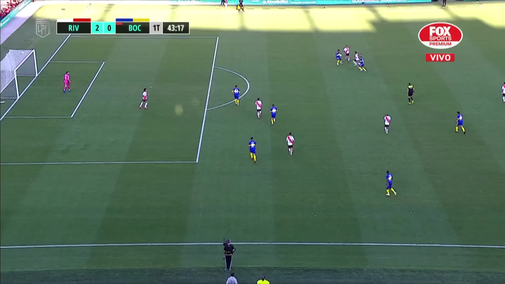 El segundo gol de Julián Álvarez para River 2 - Boca 0