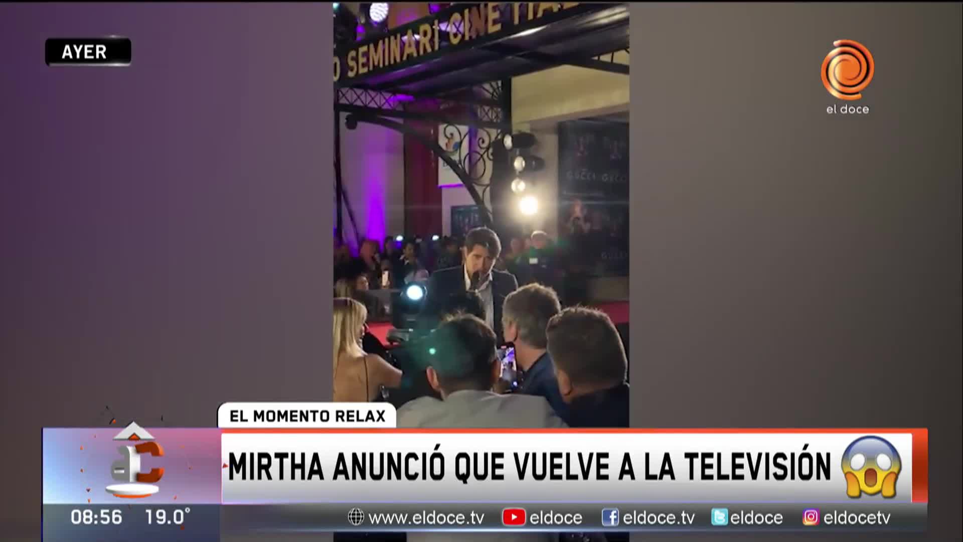 Mirtha Legrand vuelve a la televisión