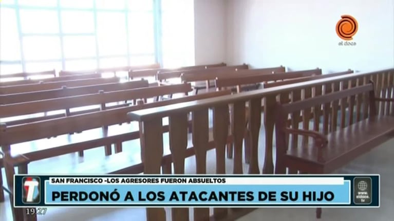 Perdonó a los asesinos de su hijo y evitó que fueran condenados