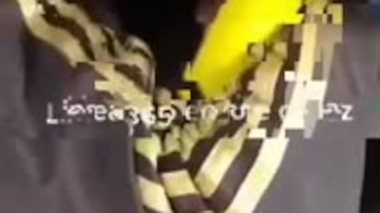 Golpiza a un ladrón armado en un colectivo