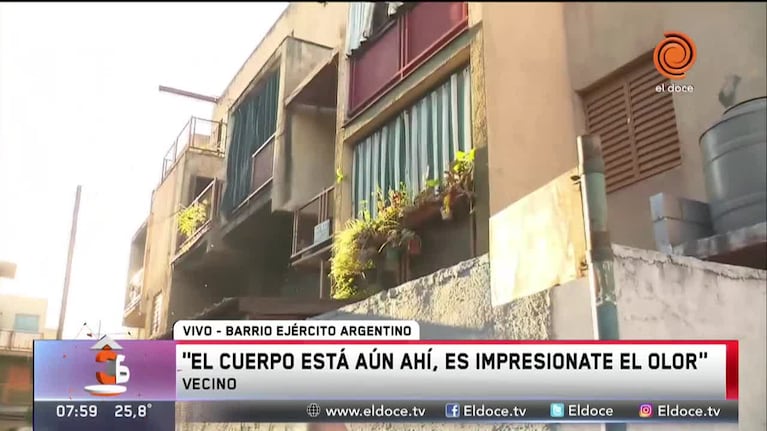 Hallaron un hombre muerto en barrio Ejército Argentino
