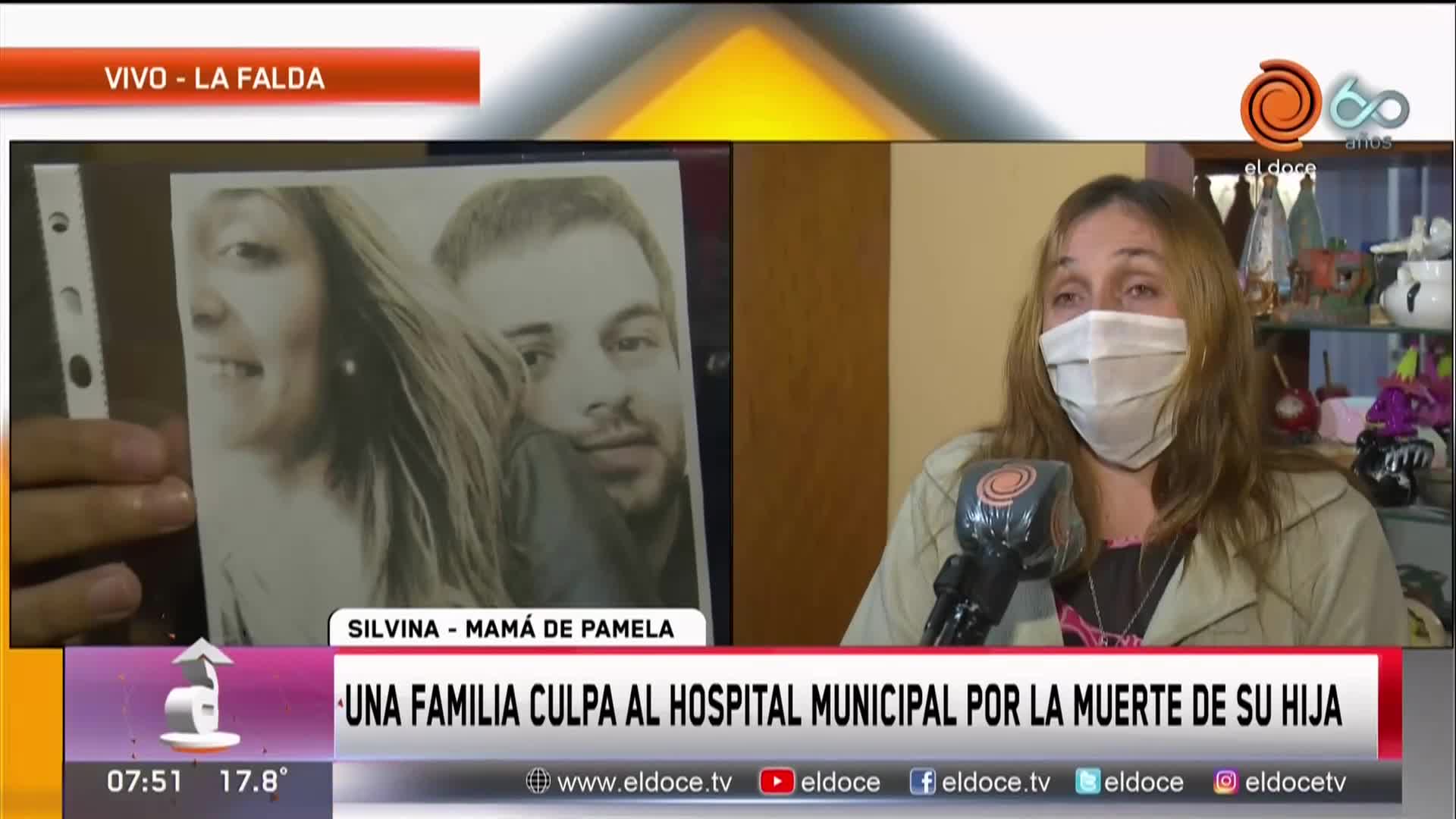 El dolor de la familia de la joven de La Falda: denunciarán al hospital