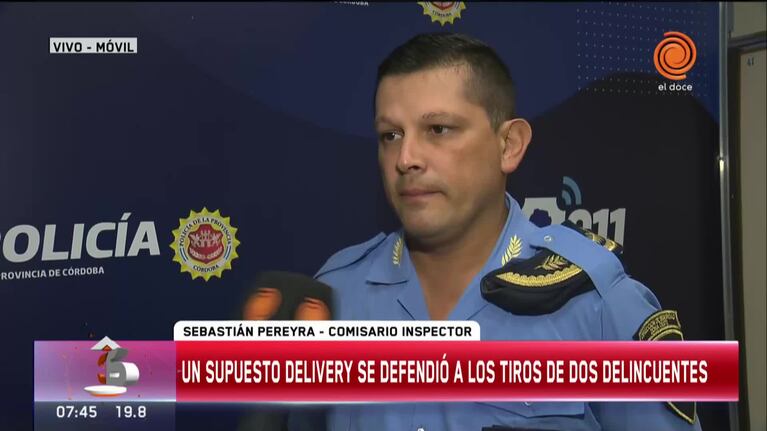 Qué se sabe del delivery que se defendió a los tiros de un robo