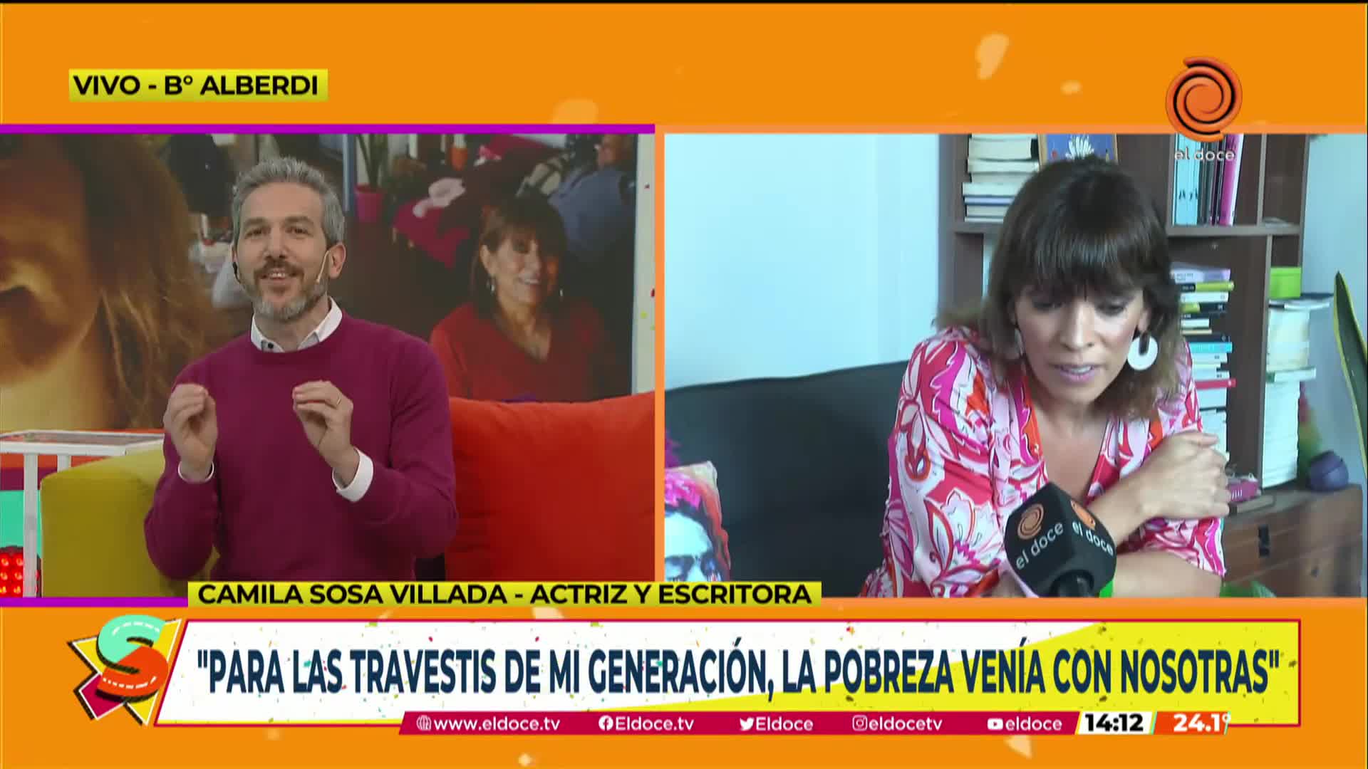 Camila Sosa Villada reflexionó sobre la vida de las travestis de su generación