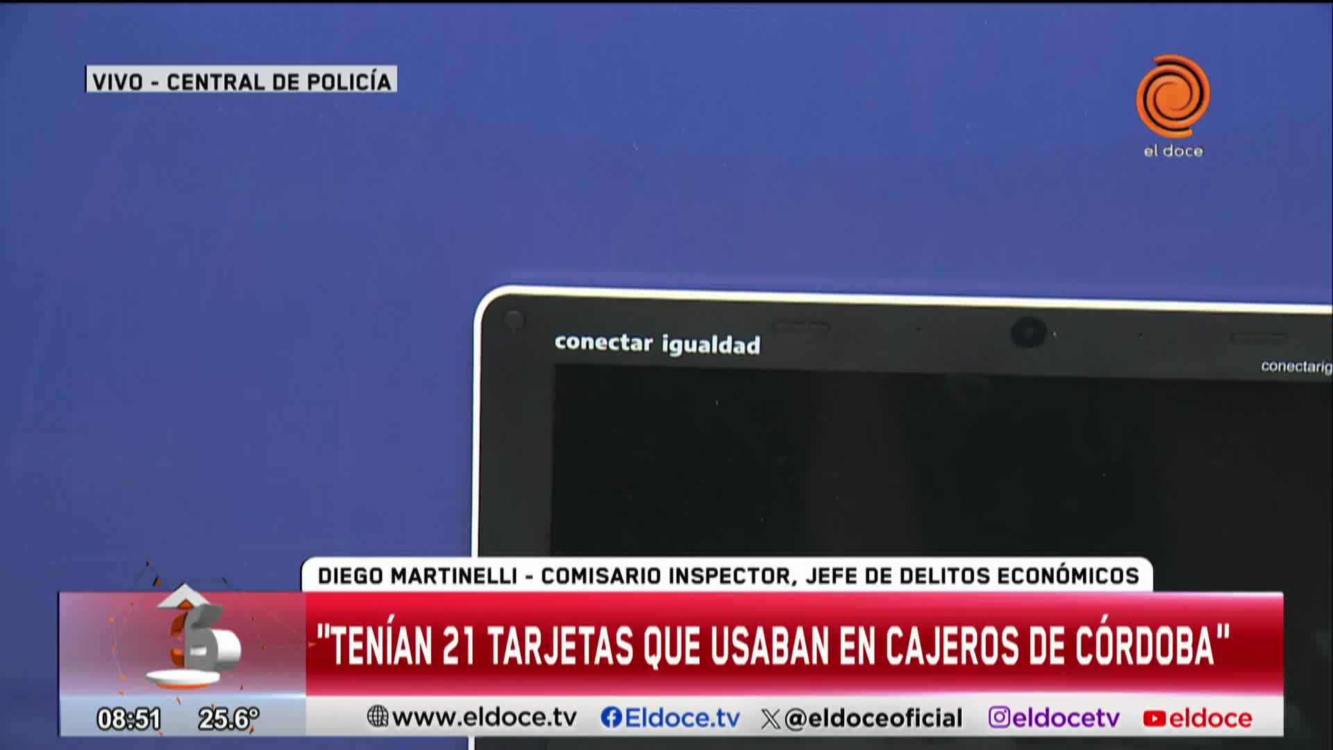 Explicaron cómo actuó la banda que clonó tarjetas y robó 5 millones de pesos