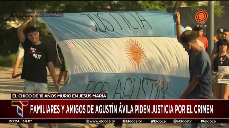 Familiares y amigos de Agustín Ávila marcharon pidiendo justicia
