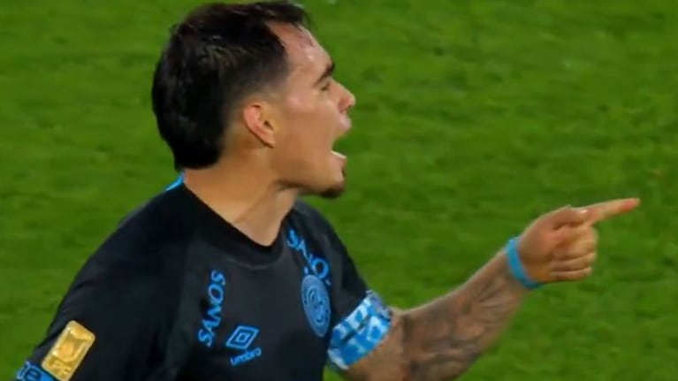 Zelarayán increpó a Ortegoza tras la victoria de Belgrano