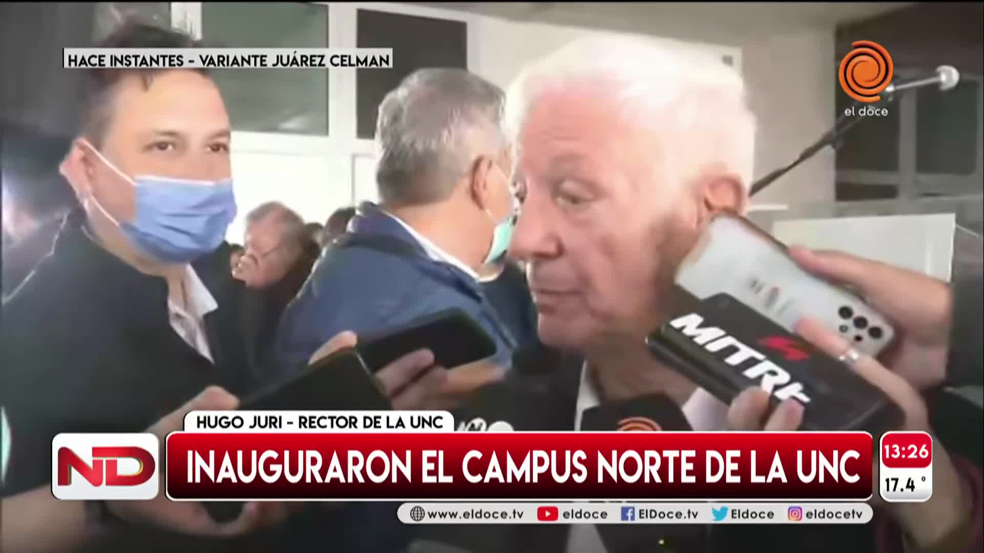 Inauguraron el Campus Norte de la UNC