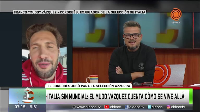 El Mudo Vázquez analizó la eliminación de Italia