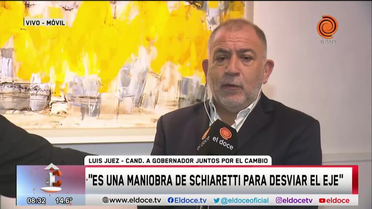Juez cruzó a Larreta: “Lo que está mal lo digo, no me caso con nadie”